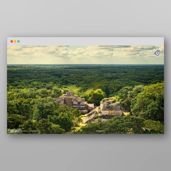 An image of the Time Travel Adventure - The Maya Soundscape Resource