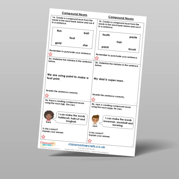 An image of the Free Compound Nouns Application and Reasoning Resource