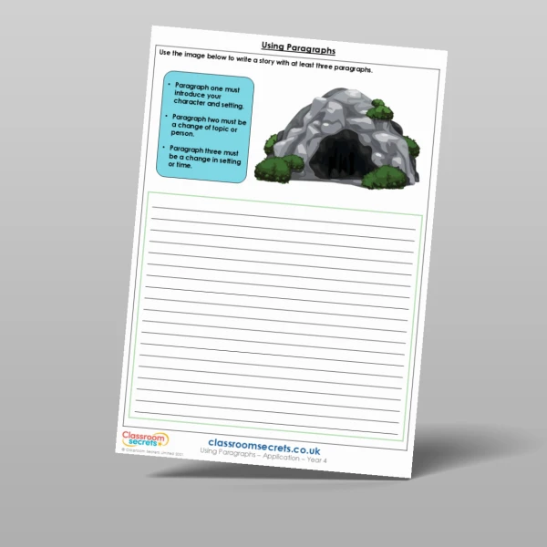 An image of the Using Paragraphs Application Resource