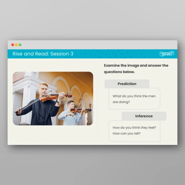 An image of the Rise and Read Mozart Resource