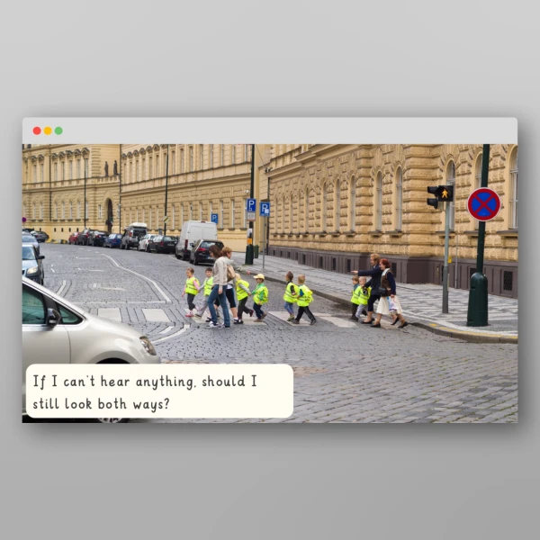 An image of the Road Safety I Wonder Discussion Prompts Resource