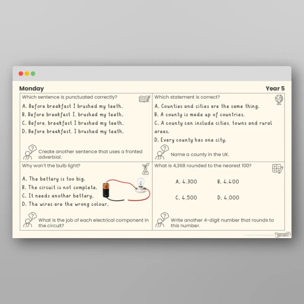 An image of the Look Back, Leap Forward PPT Resource