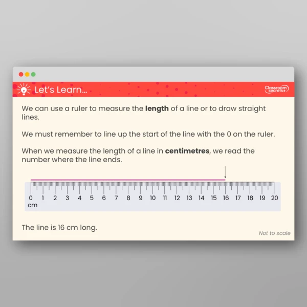 An image of the Measure and Draw Accurately Teaching PPT Resource
