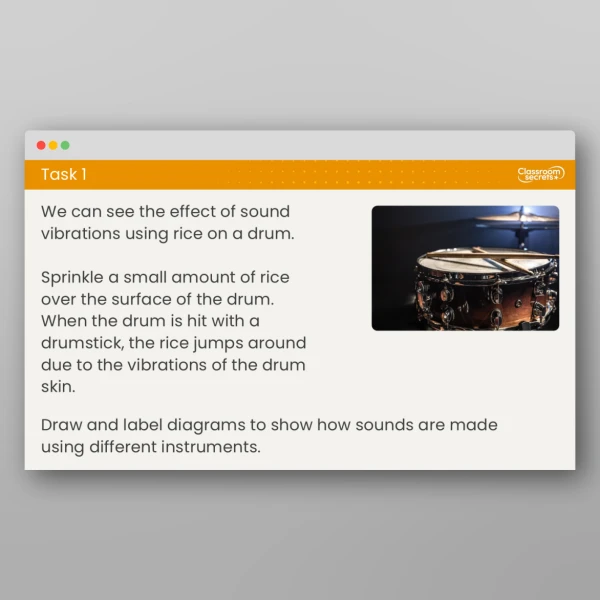 An image of the Lesson 1: How Can We Make Sounds? Resource