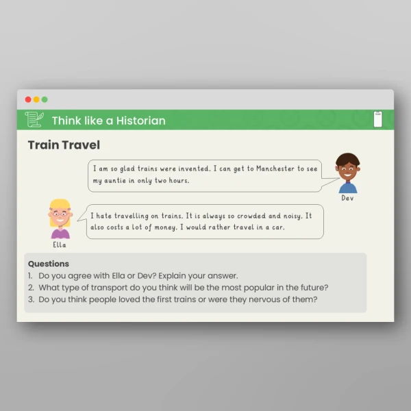 An image of the Lesson 4: How Has Technology Changed How We Travel? PPT Resource