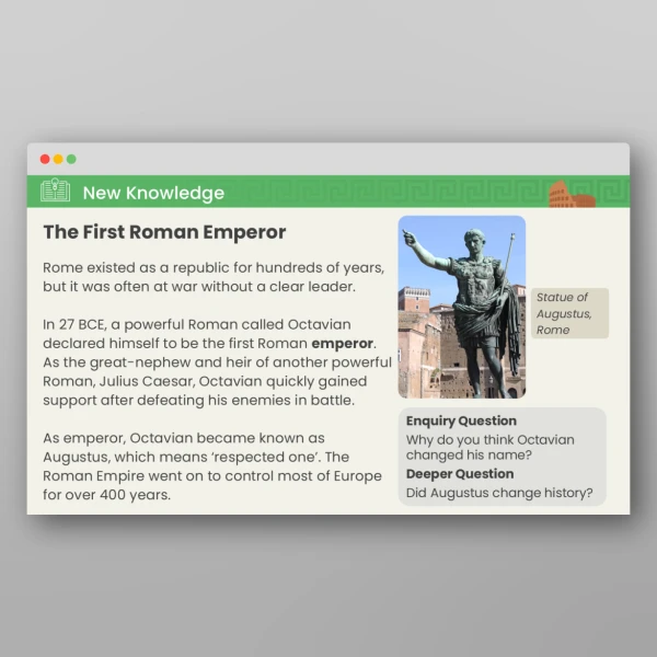 An image of the Lesson 1: How Did the Roman Empire Expand? PPT Resource