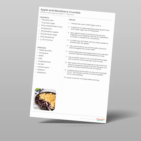 An image of the Harvest Recipes Resource