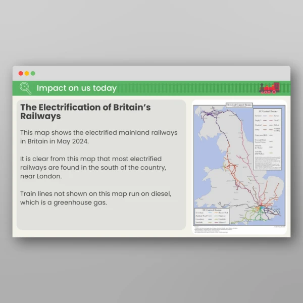 An image of the Lesson 3: How Did Britain's Railways Grow? PPT Resource