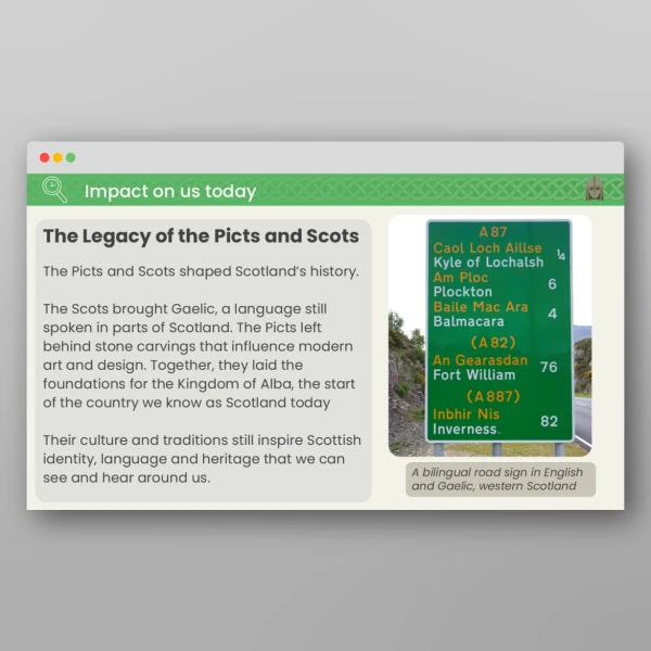 An image of the Lesson 1: Who Were the Scots and the Picts? PPT Resource