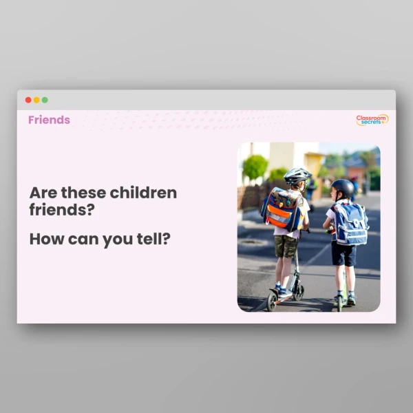 An image of the How to Be a Good Friend Teaching PPT Resource