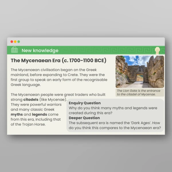 An image of the Lesson 1: Who Were the Ancient Greeks? PPT Resource