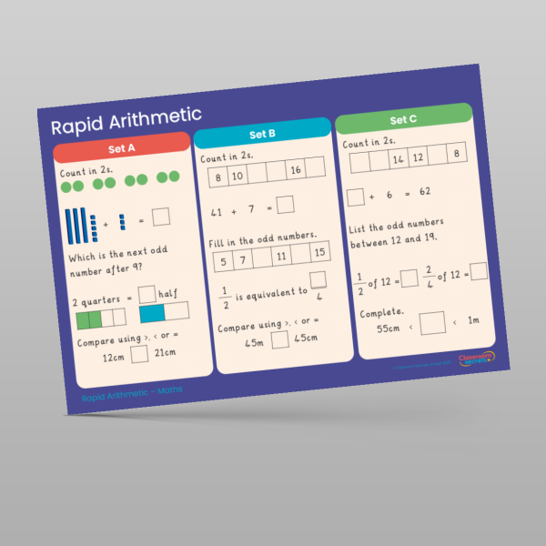 Year 2 Summer 2 Week 6 Rapid Arithmetic Resource | Classroom Secrets