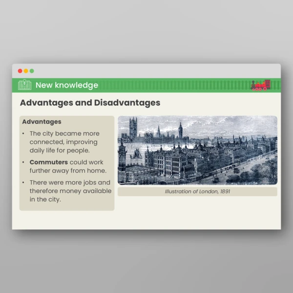 An image of the Lesson 5: How Were the First Underground Trains Developed? PPT Resource