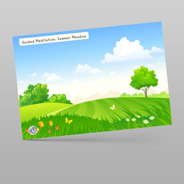 An image of the Guided Meditation: Summer Meadow PPT Resource