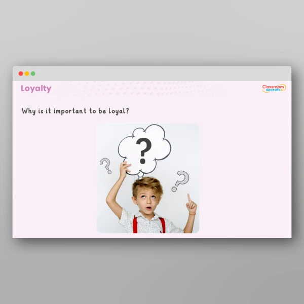 An image of the Values - Loyalty Resource