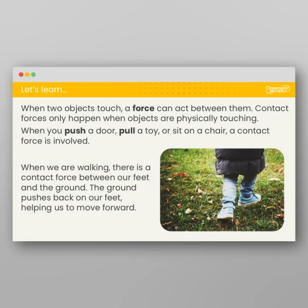 An image of the Lesson 2: Do Objects Move Differently On Different Surfaces? Investigation Resource