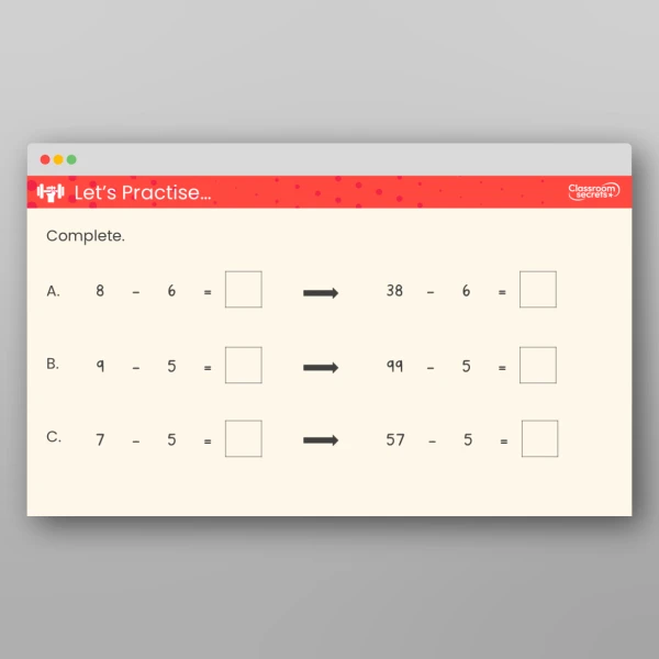 An image of the Add and Subtract 1s Teaching PPT Resource