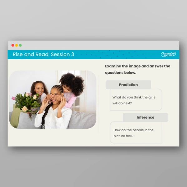 An image of the Rise and Read Mother's Day Resource