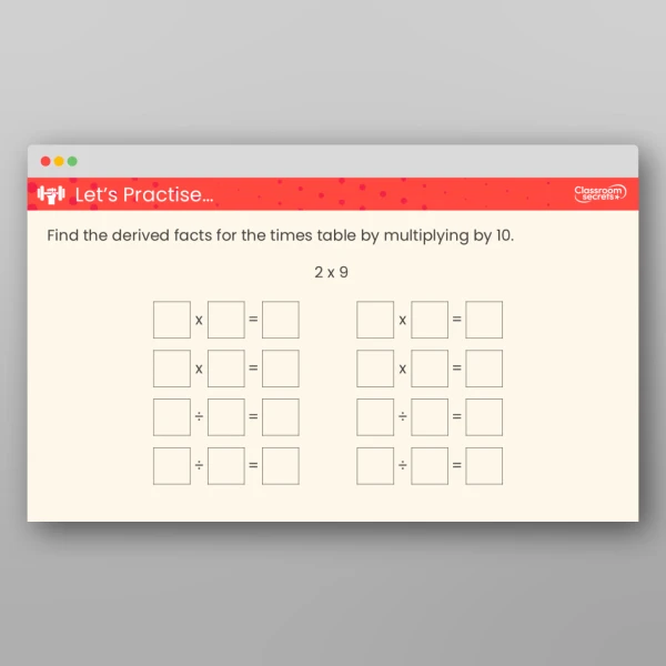 An image of the Link Multiplication and Division Teaching PPT Resource