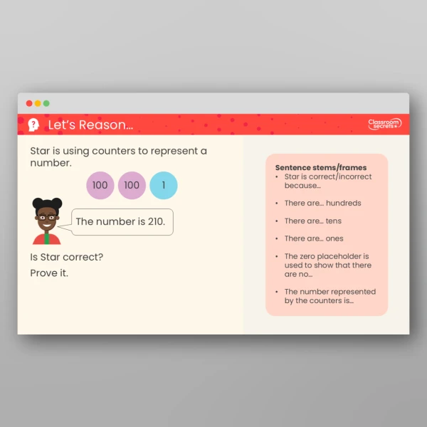 An image of the Free Represent Numbers to 1,000 Teaching PPT Resource