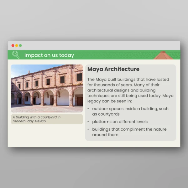 An image of the Lesson 2: What Was Life Like for the Maya? PPT Resource