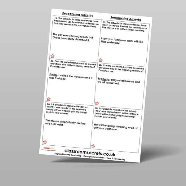 An image of the Free Recognising Adverbs Application and Reasoning Resource