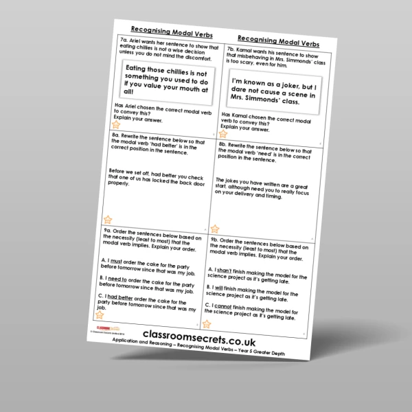 An image of the Free Recognising Modal Verbs Application and Reasoning Resource