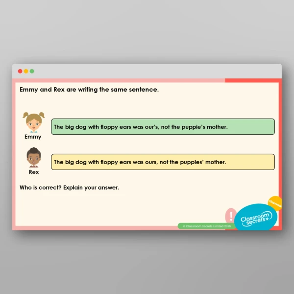 An image of the Consolidating Apostrophes Teaching PPT Resource