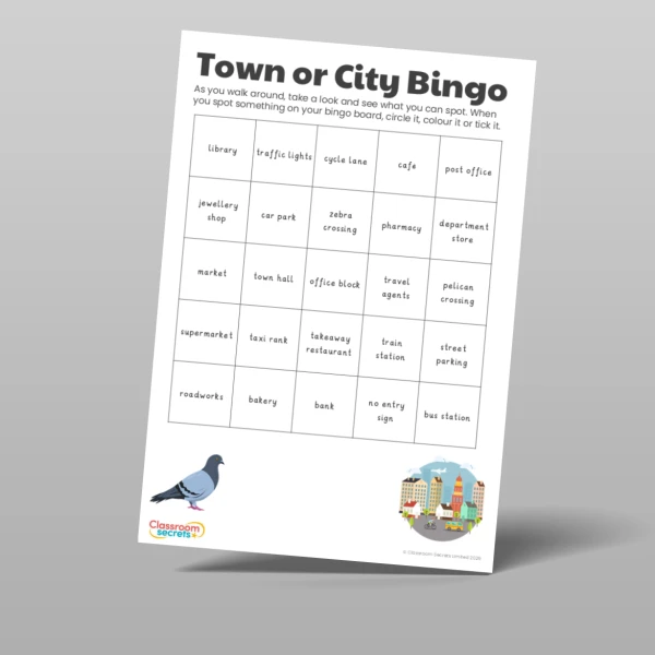 An image of the Town or City Bingo Resource