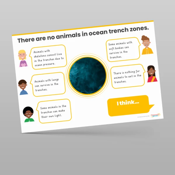 An image of the Science Week: The Ocean Concept Cartoons Resource