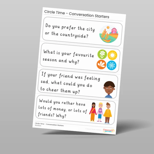 An image of the Circle Time Activities Resource
