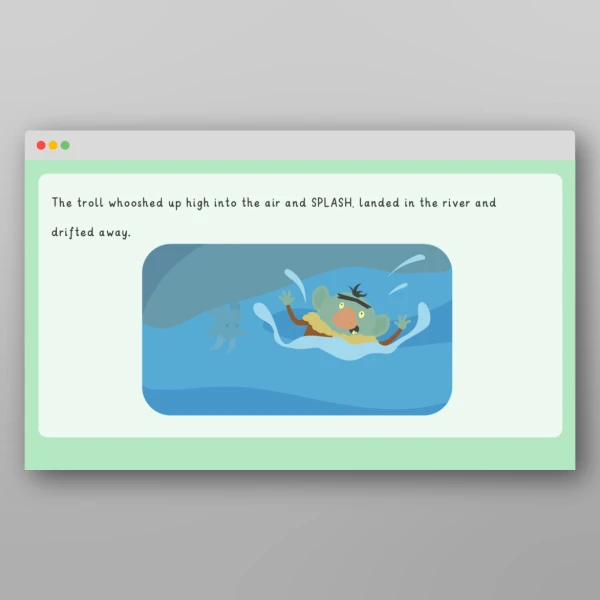 An image of the The Three Billy Goats Gruff Story ebook Resource