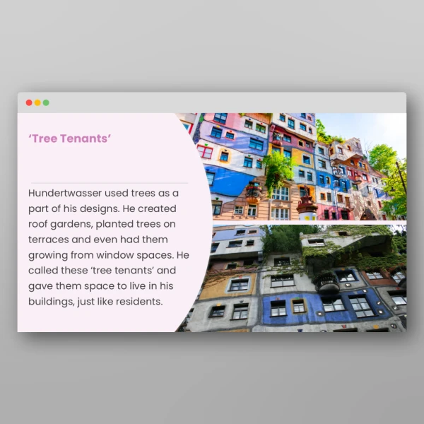 An image of the The Art of Hundertwasser Art Lesson Resource