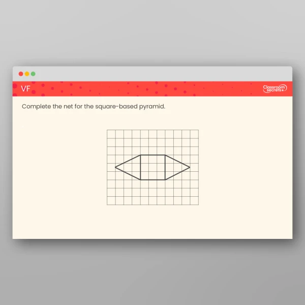 An image of the Nets of 3D Shapes Tutor PPT Resource