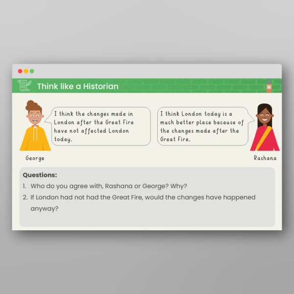 An image of the Lesson 6: What Has Changed Since the Fire? PPT Resource