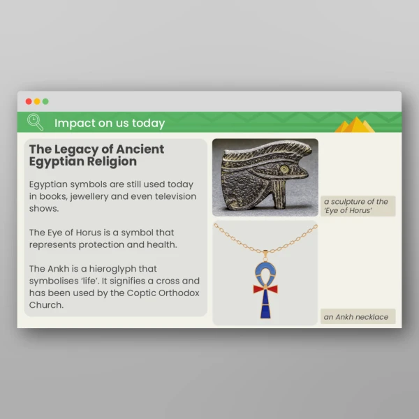 An image of the The Ancient Egyptians How Did Religion Affect the Egyptians? PPT Resource