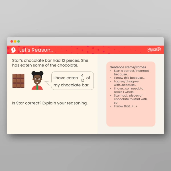 An image of the Partition the Whole Teaching PPT Resource
