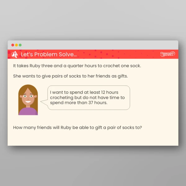 An image of the Proportion Problems Teaching PPT Resource