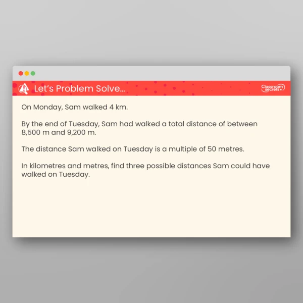 An image of the Equivalent Lengths (Kilometres and Metres) Teaching PPT Resource