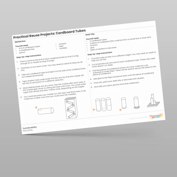 An image of the Free Practical Reuse Projects Resource