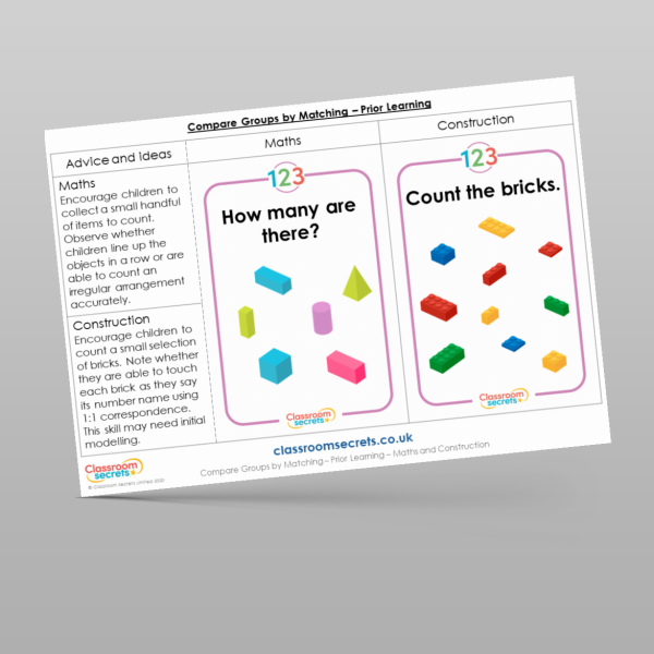 Year 1 Compare Groups By Matching Prior Learning Resource | Classroom ...