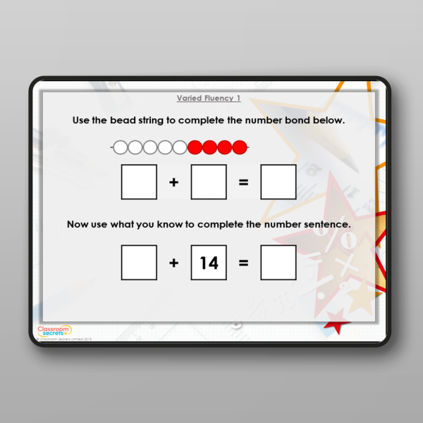 Year 1 Find And Make Number Bonds To 20 Modelling Powerpoint Resource ...
