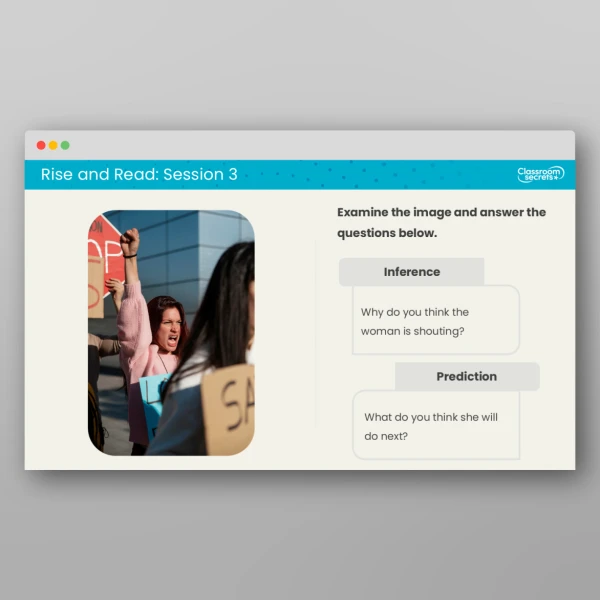 An image of the Rise and Read Emily Davison Resource