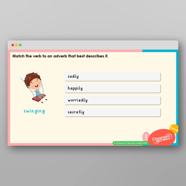 An image of the What are Adverbs? Teaching PPT Resource