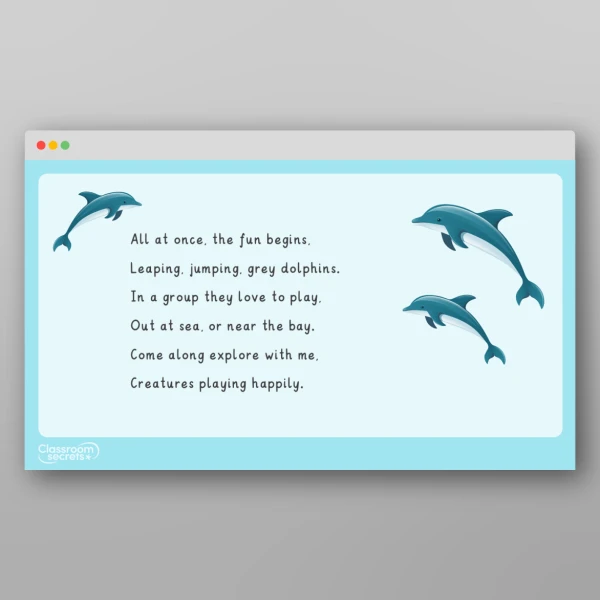 An image of the Amazing World - All At Sea Rhyme Resource