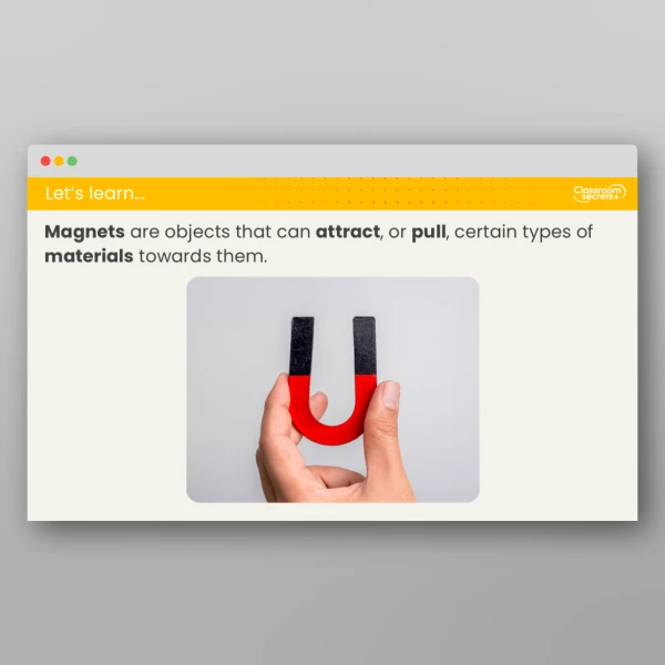 An image of the Lesson 3: What are Magnetic Forces? Investigation Resource