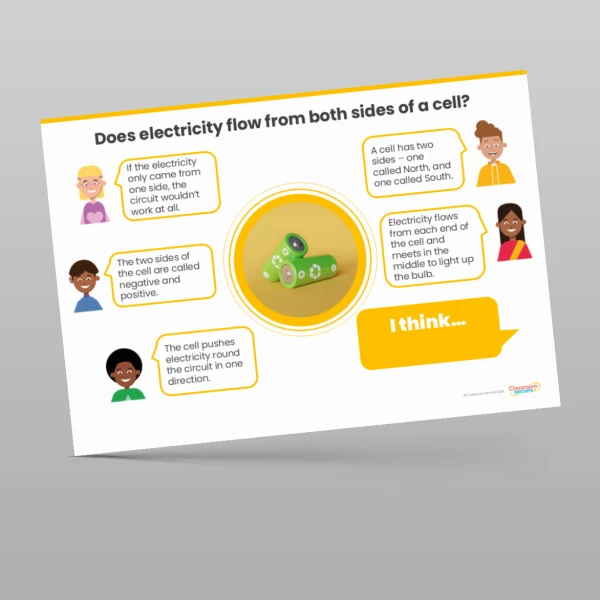 An image of the Electricity Concept Cartoons Resource