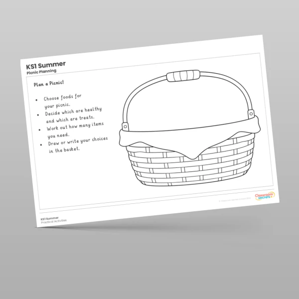 An image of the Summer Practical Activities Resource