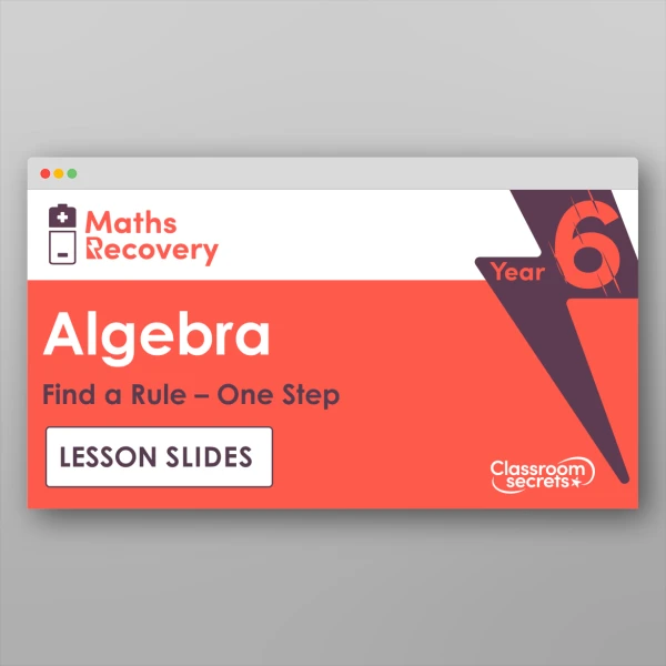 An image of the 1-Step Function Machines Lesson Slides Resource