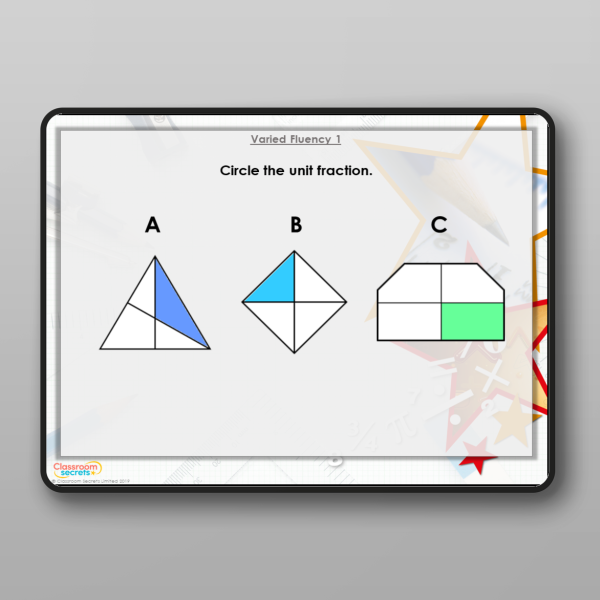 Year 2 Unit Fractions Modelling Ppt Resource | Classroom Secrets